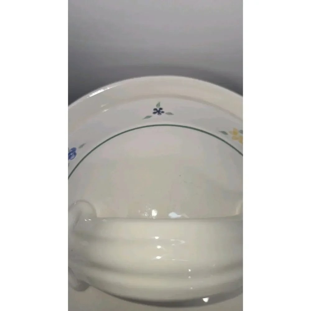 Vintage Pfaltzgraff Vickie Hanson Spectrum 3 Qt Round Covered Casserole Dish Lid